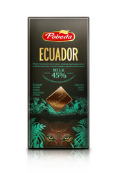 Pobeda Single Origine Milk chocolate "Ecuador 45% cocao