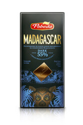 Pobeda Single Origine Dark chocolate Madagascar 55% cocao