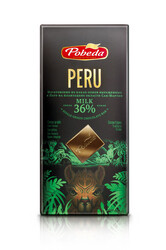 Pobeda Single Origine Milk chocolate Peru, 36% Cocao
