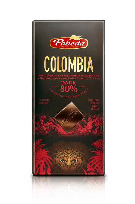 Pobeda Single Origine Dark chocolate Dominicana 77% cocao
