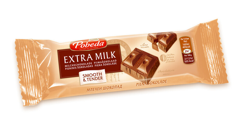 Pobeda Extra Milk chocolate Smooth & Tender