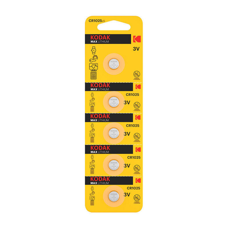 

KODAK MAX CR2430 Lithium 3V Batteries - 2 Pieces