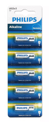 Philips 23A Alkaline 12V Batteries - 5 Pieces