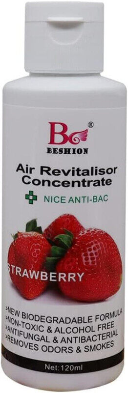 

Beshion (Strawberry 120ML) - Essential Oil Aroma Water-Soluble Drops For Humidifier