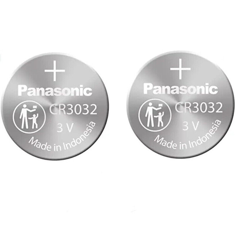 

Panasonic CR3032 Lithium 3V Indonesia Batteries - 2 Pieces