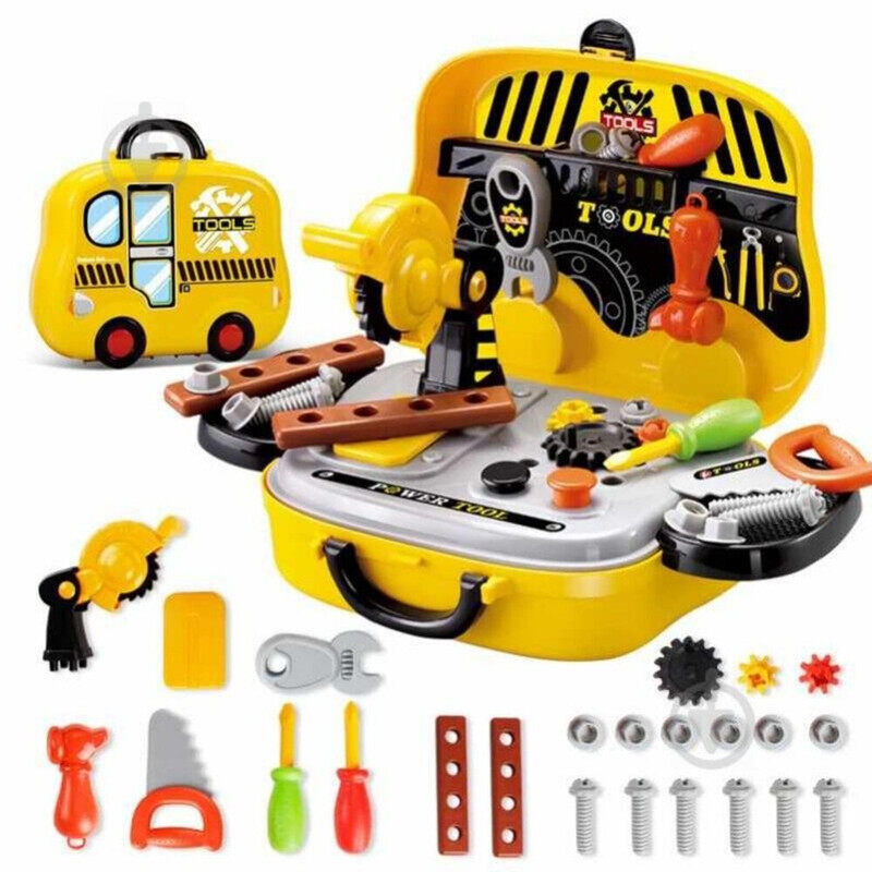 

Generic Deluxe Tool Playset For Kids Ages 3+