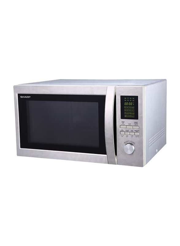 Sharp 43L Microwave Oven, 1100W, R-45BT-ST, Silver