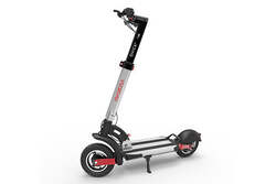 INOKIM Quick 4 Electric Scooter Adults, Powerful 600W (1100W Max) Motor, 44 Mile Range, 25 MPH, 10" Pneumatic Tires, Front & Rear LED Light, Quick Foldable, Dual Suspension System