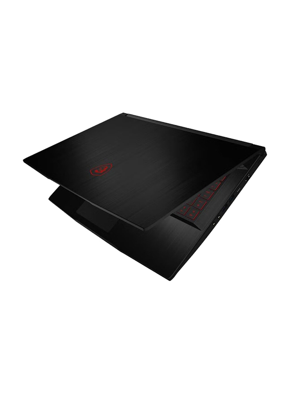 MSI GF63 Thin 12UCX Gaming Laptop, 15.6 inch Full HD Display, Intel Core i5-12450H 12th Gen 3.2GHz, 512GB SSD, 8GB RAM, 4GB NVIDIA GeForce RTX 2050 Graphics Card, EN KB, Win 11, Black