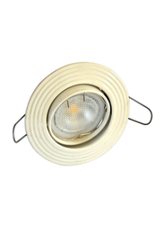 Salhiya Lighting Spotlight Frame, GU10 Bulb Type, Oval Movable, R110, White