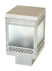 Salhiya Lighting Gate Top Light, E27 Bulb Type, 6502, Silver
