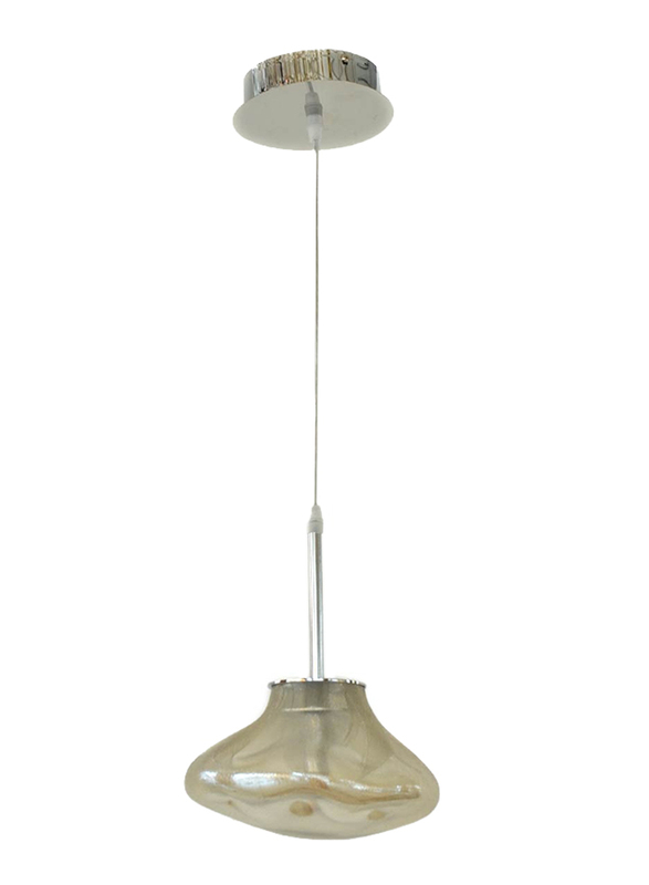 مركز اضواء الصالحية مصباح للسقف بتعليقة, نوع E27, D170910, شفاف