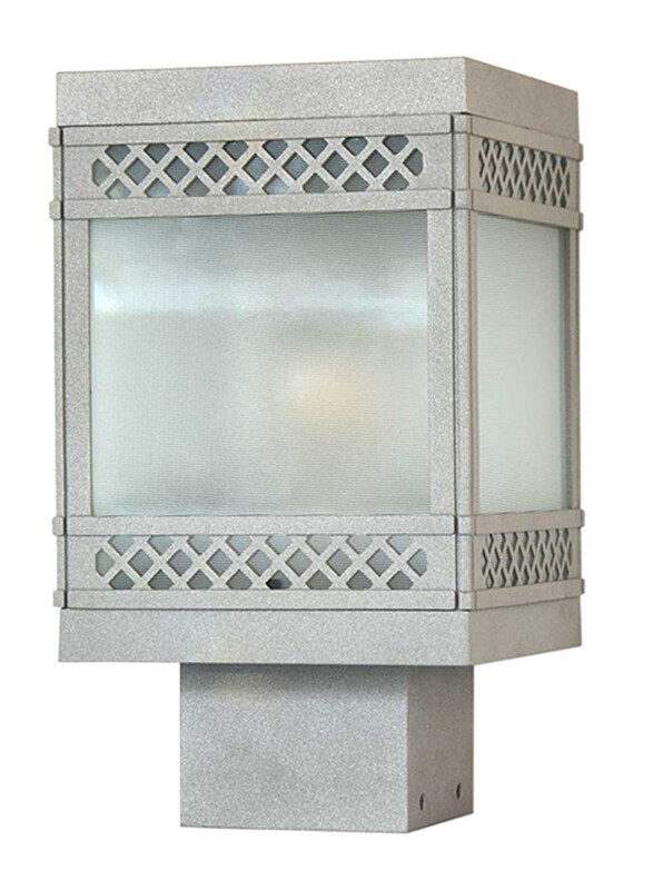 

Salhiya Lighting Gate Top Light, E27 Bulb Type, 6502, Silver