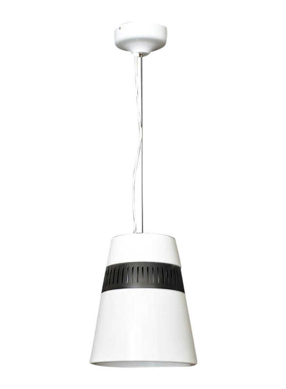 Salhiya Lighting High Lumens G12 Warehouse/Industrial High Bay Light, E27 Bulb Type, 70W, AL30BL, Light Grey