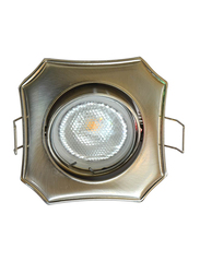 Salhiya Lighting Spotlight Frame, LED Bulb Type, Octagon Movable, AL428NM, Chrome
