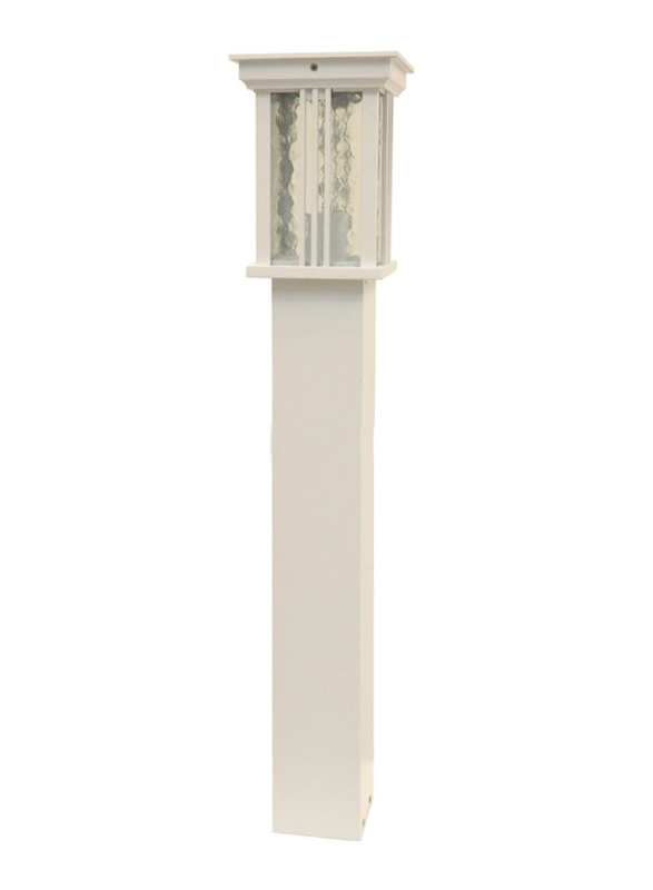 Salhiya Lighting Garden Light Post E27 Water Glass Diffuser, 1744, White