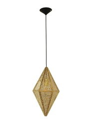 Salhiya Lighting Modern Diamond Pendant Light, MD21403, Gold
