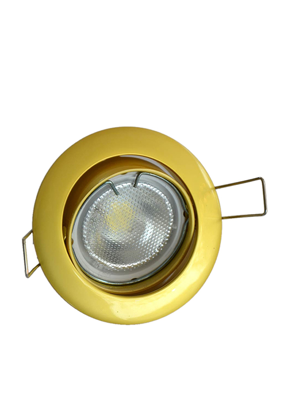 Salhiya Lighting Spotlight Frame, LED Bulb Type, Round Movable, AL229BPG, Gold