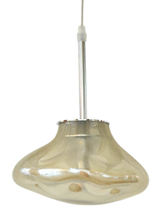 Salhiya Lighting Modern Champagne Ceiling Pendant Light, E27 Bulb Type, D170910, Transparent