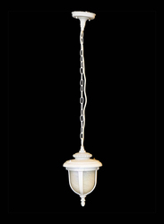 Salhiya Lighting Outdoor Hanging Ceiling Light, E27 Bulb Type, 1465S, White