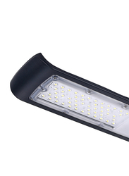 Salhiya Lighting LED Street LED Flood Lights, 50W, IP65, ST02, 6500K-Daylight, Black