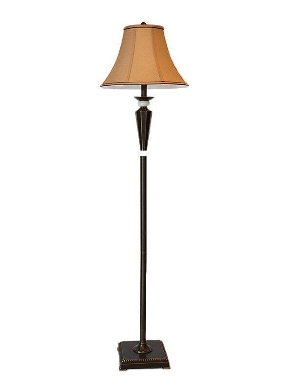 

Salhiya Lighting Floor Lamp, E27 Bulb Type, T128251, Bronze/Beige