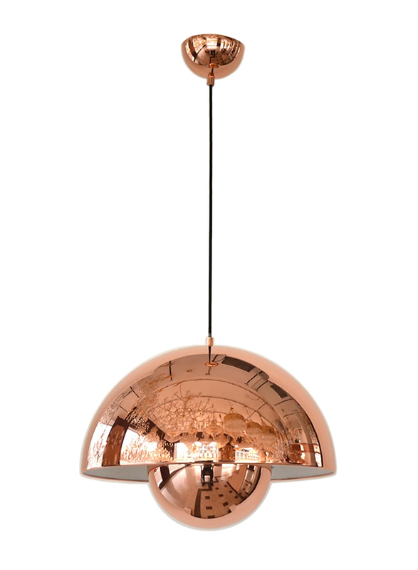 Salhiya Lighting Indoor Ceiling Hanging Pendant Light, E27 Bulb Type, MD207701500, Rose Gold