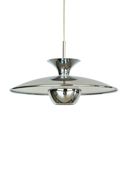 Salhiya Lighting Ceiling Pendant Light, E27 Bulb Type, MD14003078, Chrome