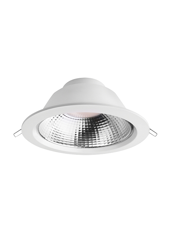 Megaman Recessed Integrated Ceiling Downlight, GX53 Bulb Type, 19W, F54800RC, Daylight