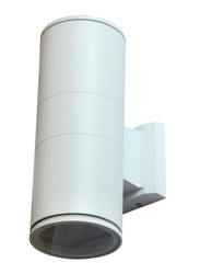 مركز اضواء الصالحية مصباح حائط للداخل و الخارج باضاءة علوية و سفلية, نوع E27, مقاومة الماء IP54, 7001, ابيض
