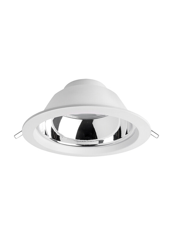 

Megaman Recessed Integrated Ceiling Downlight, LED Bulb Type, 15.5W, F54200RC, Daylight