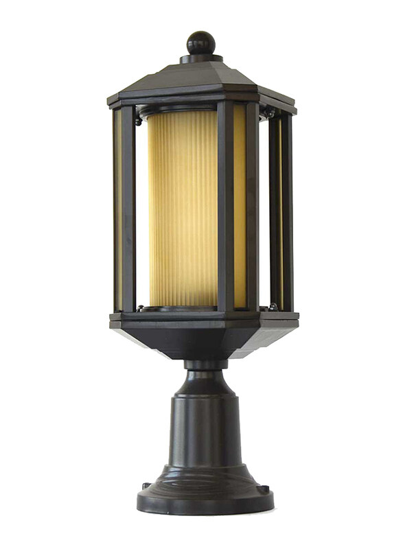 

Salhiya Lighting Gate Top Light, E27 Bulb Type, A2126, Black