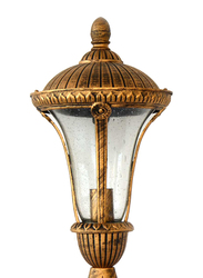 Salhiya Lighting Gate Top Light, E27 Bulb Type, A20615, Black/Gold