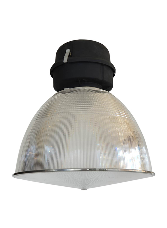 Salhiya Lighting High Lumens G12 Warehouse/Industrial High Bay Light, E27 Bulb Type, 70W, 06LD204C1, Light Grey