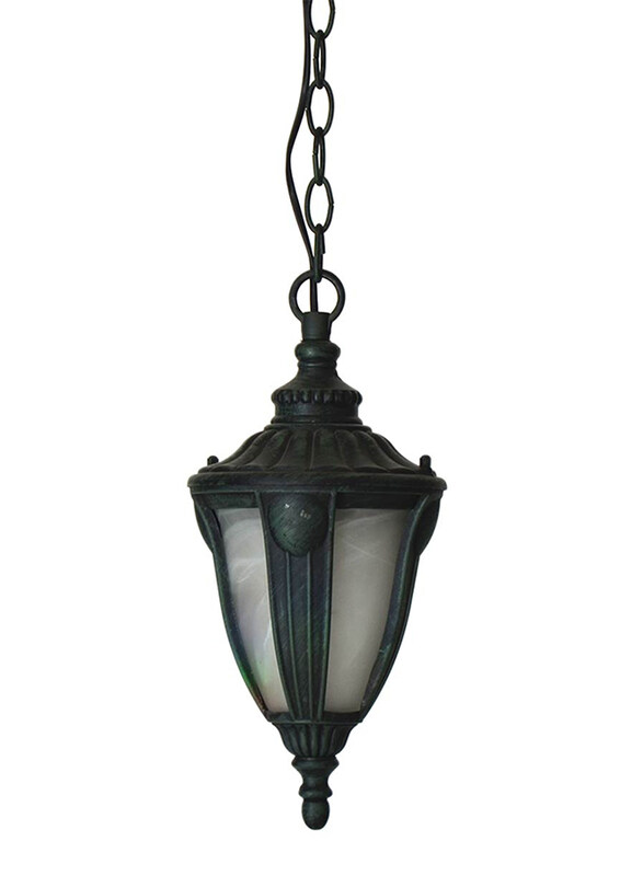 

Salhiya Lighting Outdoor Hanging Ceiling Light, E27 Bulb Type, OH1801, Black