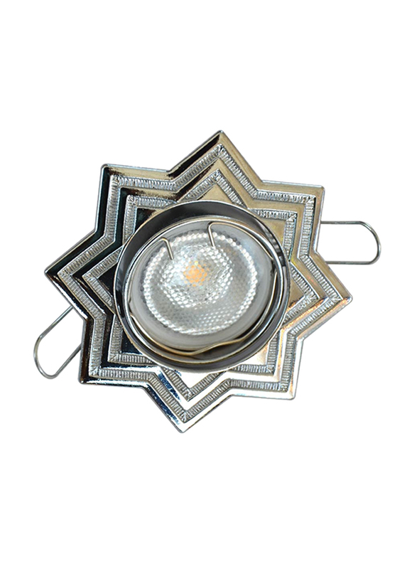 Salhiya Lighting Spotlight Frame, LED Bulb Type, Star Movable, 0791G/0922, Chrome