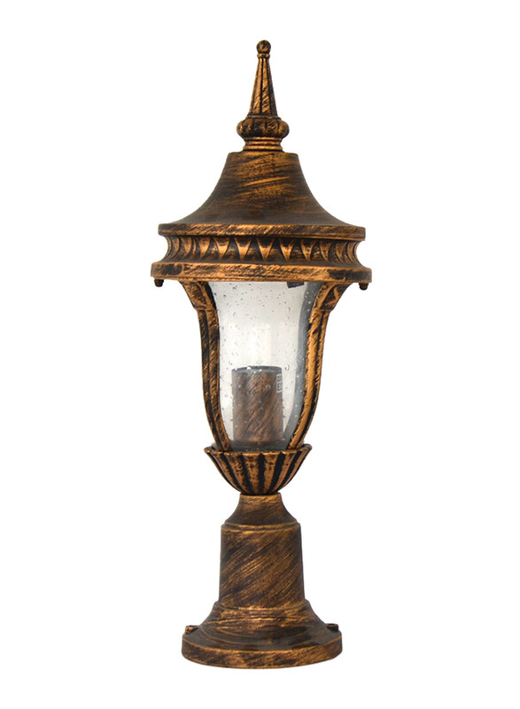 

Salhiya Lighting Gate Top Light, E27 Bulb Type, A158, Black/Gold