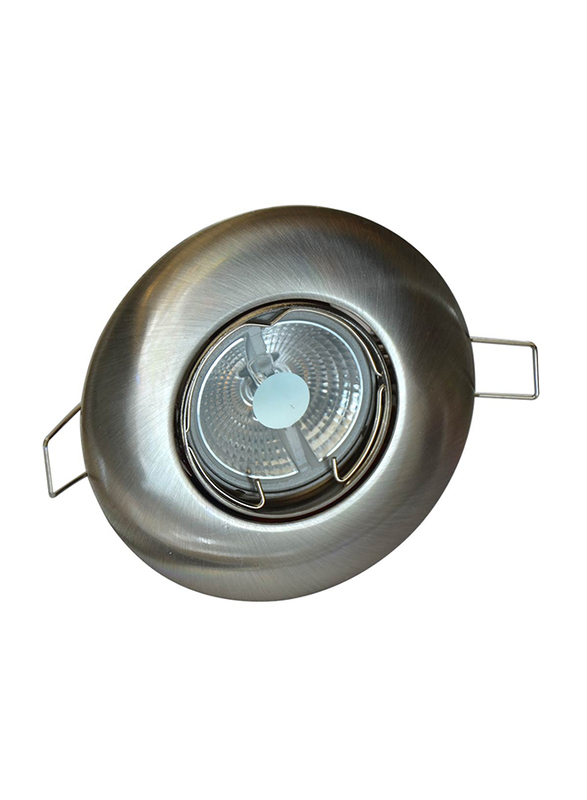 Salhiya Lighting Spotlight Frame, LED Bulb Type, Round Movable, AL333, Grey