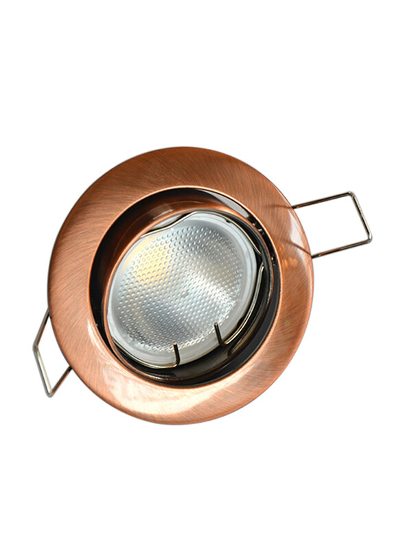 

Salhiya Lighting Spotlight Frame, LED Bulb Type, Movable Round, AL 229B RAB, Bronze