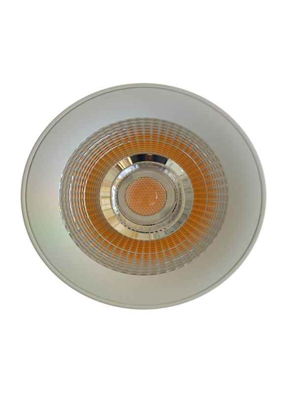 Euroluce Spotlight Frame, LED Bulb Type, Adjustable Surface Mounted, 10W Cree, LC1295, White