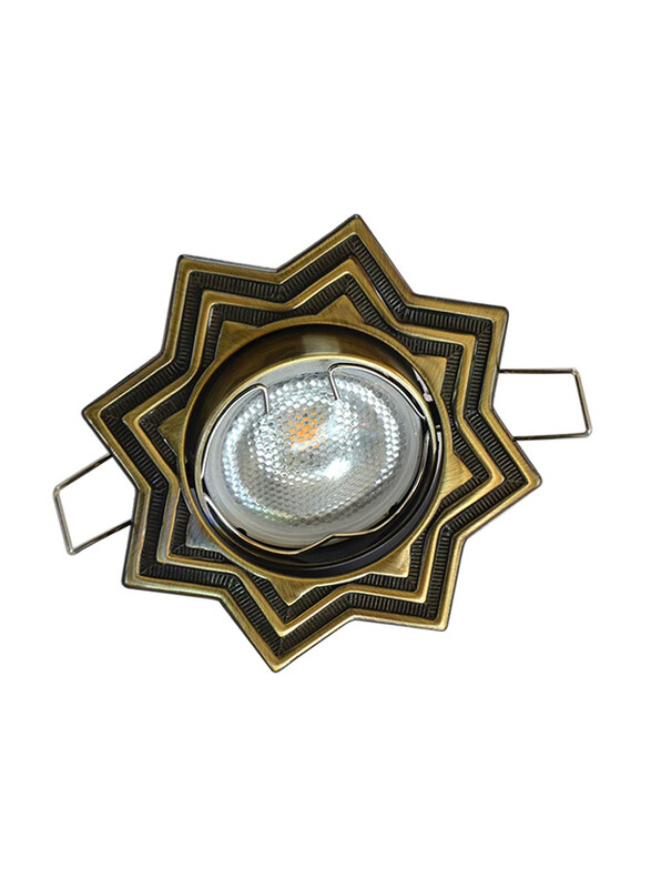 

Salhiya Lighting Spotlight Frame, LED Bulb Type, Star Movable, AL3298GAB, Bronze
