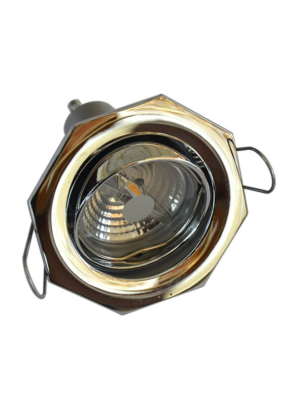 

Salhiya Lighting Spotlight Frame, LED Bulb Type, Octagon Movable, 0456G/0722, Chrome