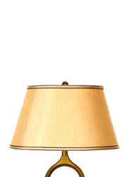 Salhiya Lighting Table Lamp, E27 Bulb Type, 071, Brass/Beige