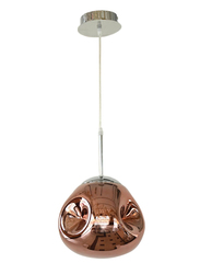 Salhiya Lighting Modern Delilah Ceiling Pendant Light, E27 Bulb Type, D170909/1, Rose Gold