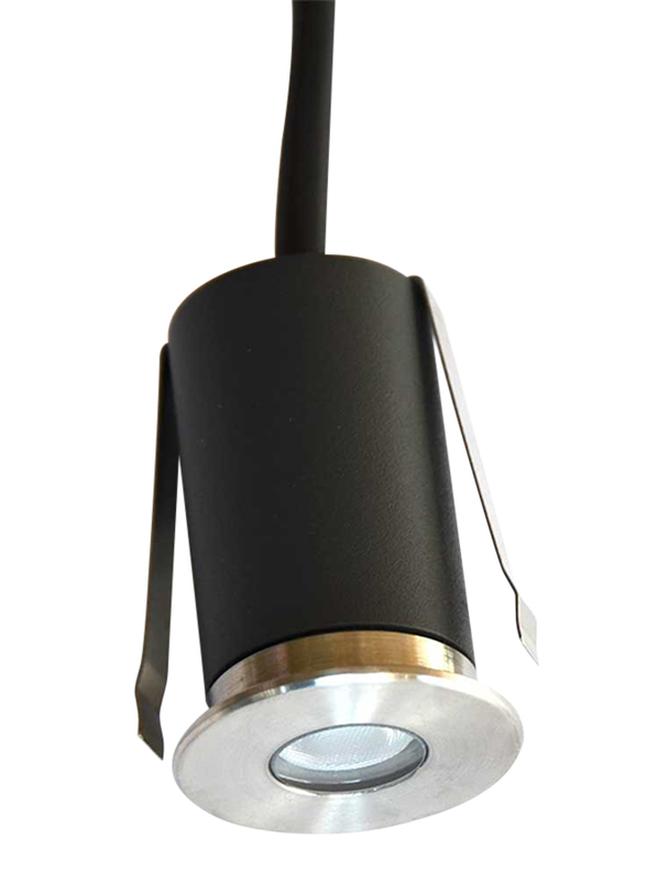 Salhiya Lighting Underground Light, LED Bulb Type, IP67, H1822, Silver