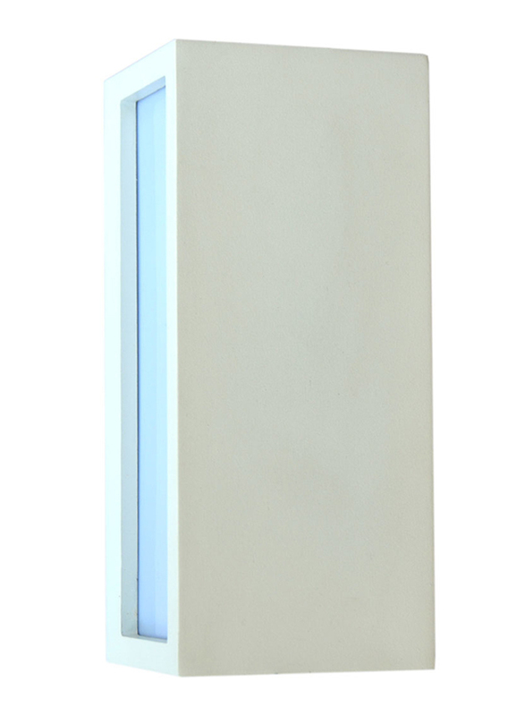 Salhiya Lighting Indoor/Outdoor Wall Light, E27 Bulb Type, 5701, White