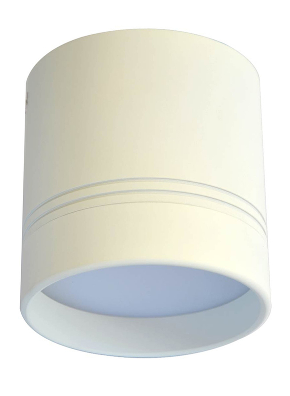 Euroluce Spotlight Frame, LED Bulb Type, Surface Mounted, 10W Cree, LC1682, Matt White