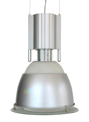 Salhiya Lighting High Lumens G12 Warehouse/Industrial High Bay Light, E27 Bulb Type, 70W, AL46GA, Light Grey