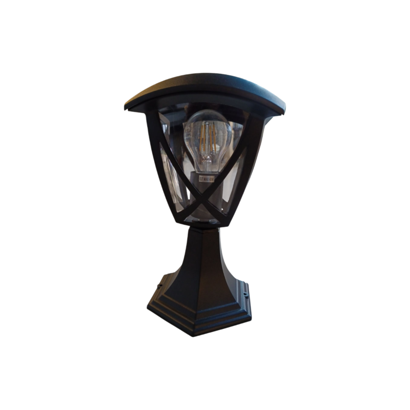 

Al Salhiya Lighting Gate Top Light E27 17040X-PF - Black