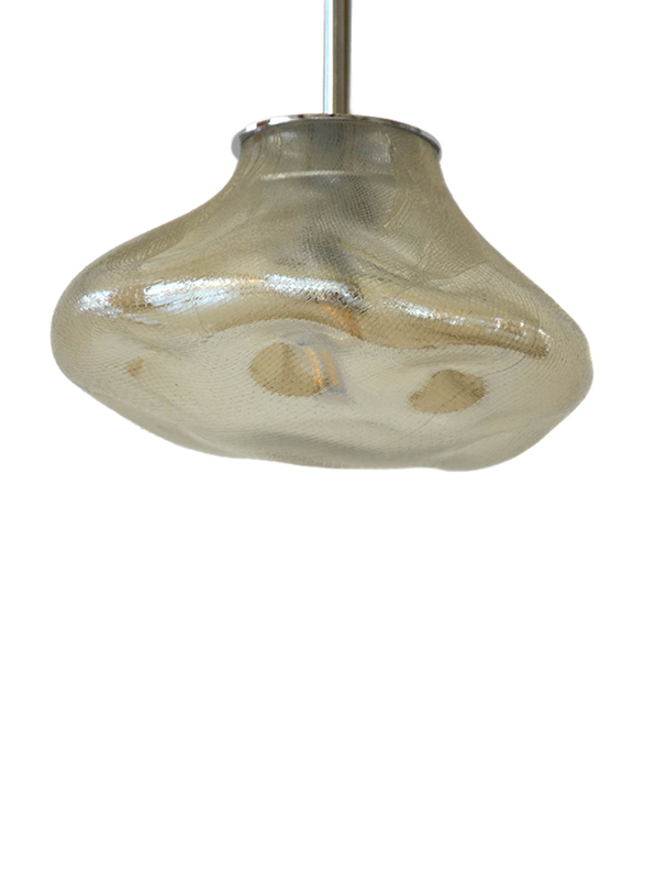 Salhiya Lighting Modern Champagne Ceiling Pendant Light, E27 Bulb Type, D170910, Transparent